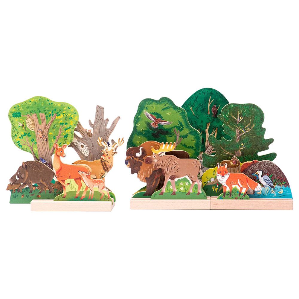 BAJO - Wild Forest Pretend Play Toy - Theatre