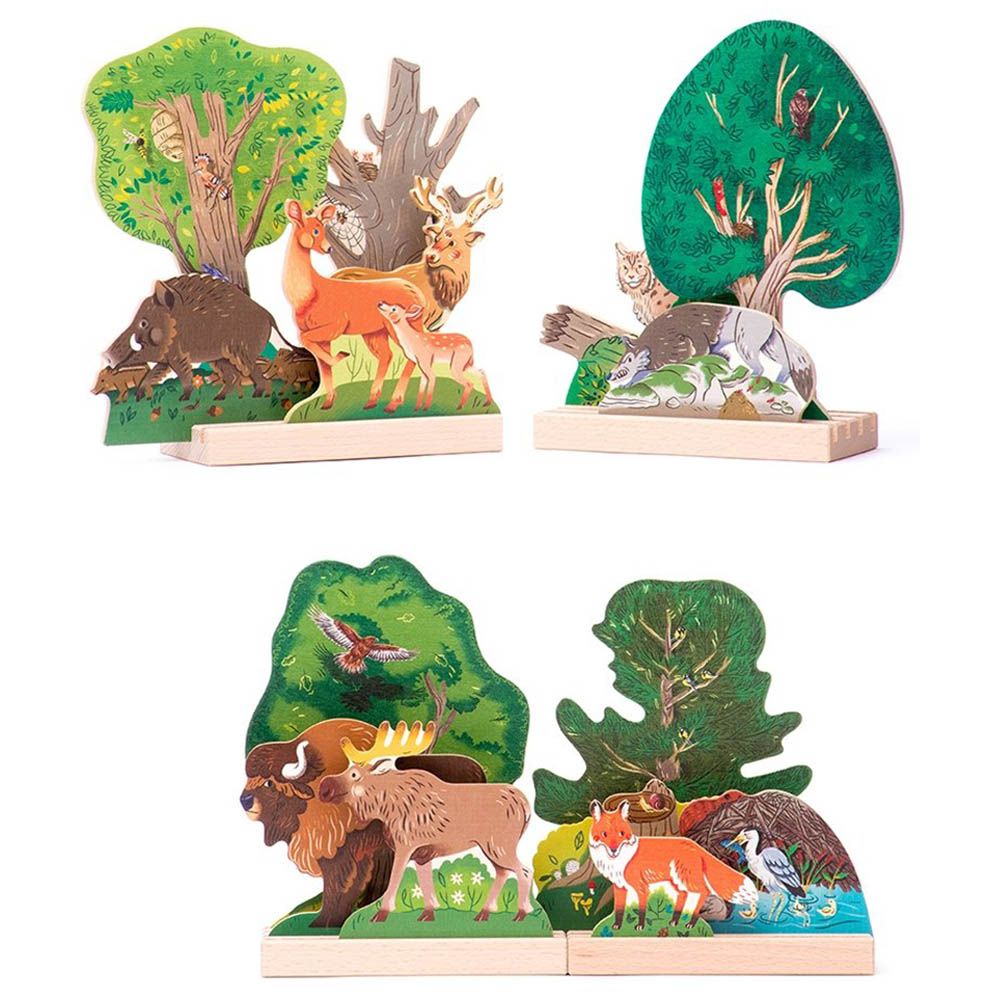 BAJO - Wild Forest Pretend Play Toy - Theatre