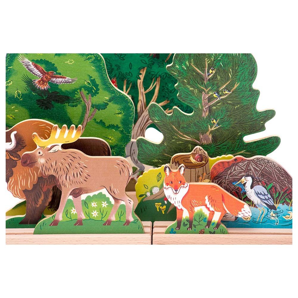 BAJO - Wild Forest Pretend Play Toy - Theatre