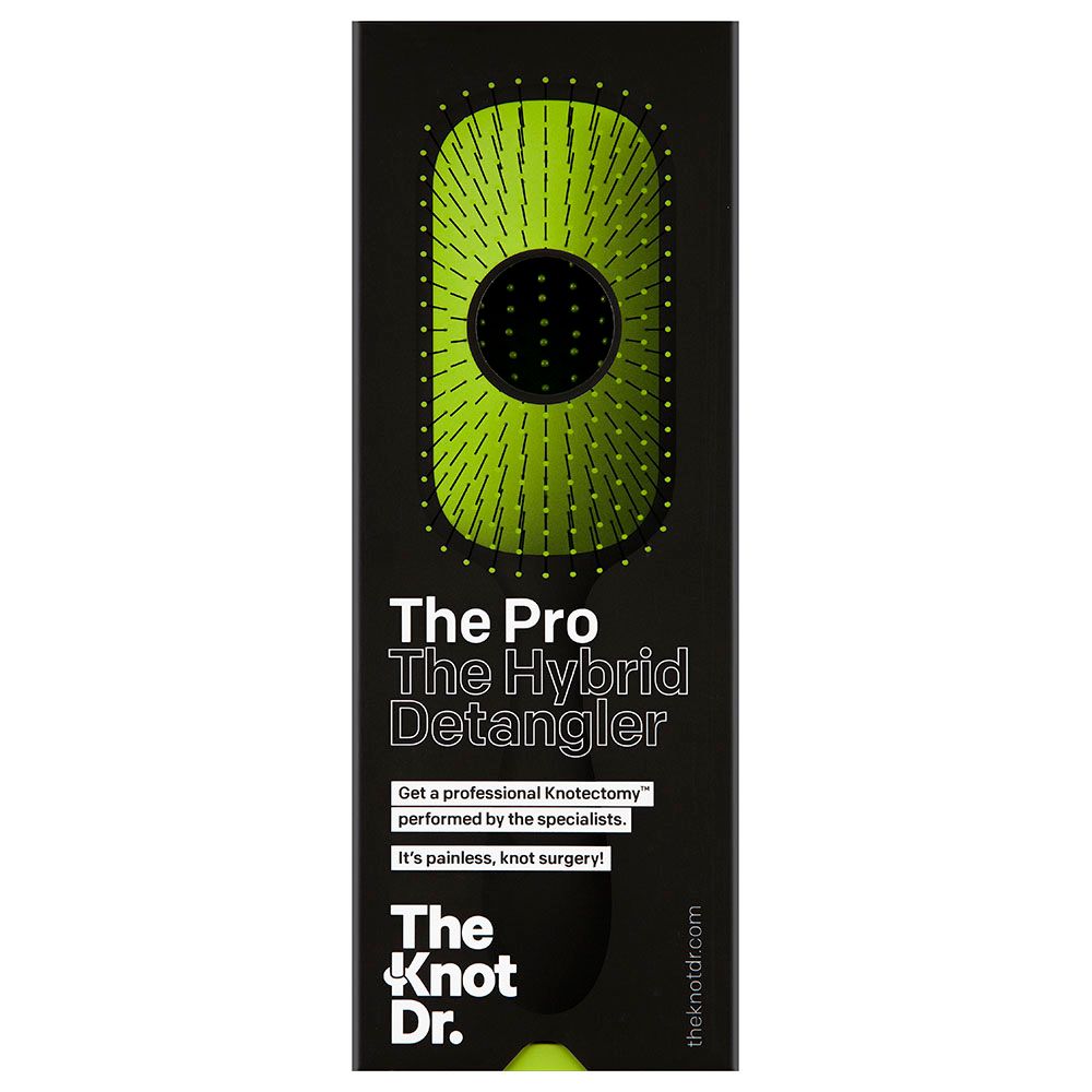 Knot Dr. - Pro Pomelo Hair Brush - Green