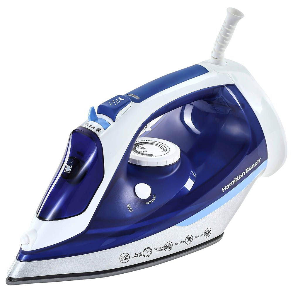 Hamilton Beach - Steam Iron - Blue - 2500 W