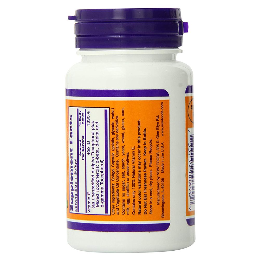 NOW - Vitamin E-400 IU Mixed Tocopherols 50 Softgels