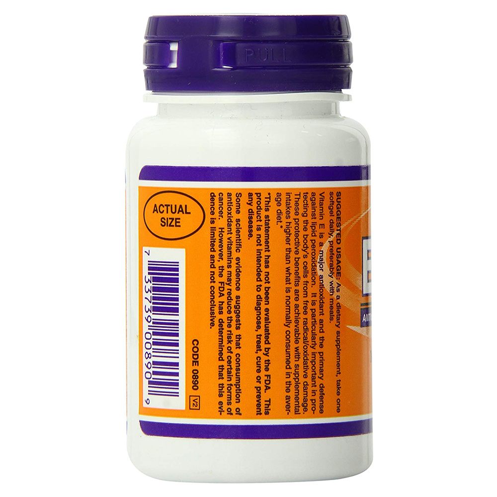 NOW - Vitamin E-400 IU Mixed Tocopherols 50 Softgels