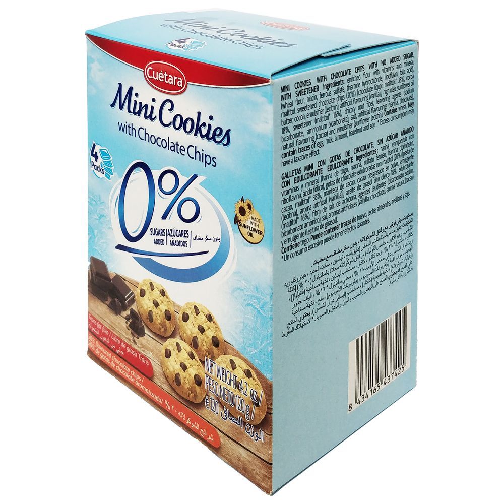 Cuetara - Digesta Light - Mini Cookies 0% Added Sugar 120g