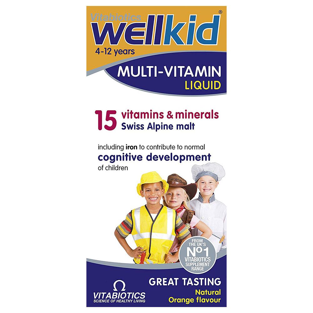 Vitabiotics Wellkid Multi-Vitamin Liquid 150ml