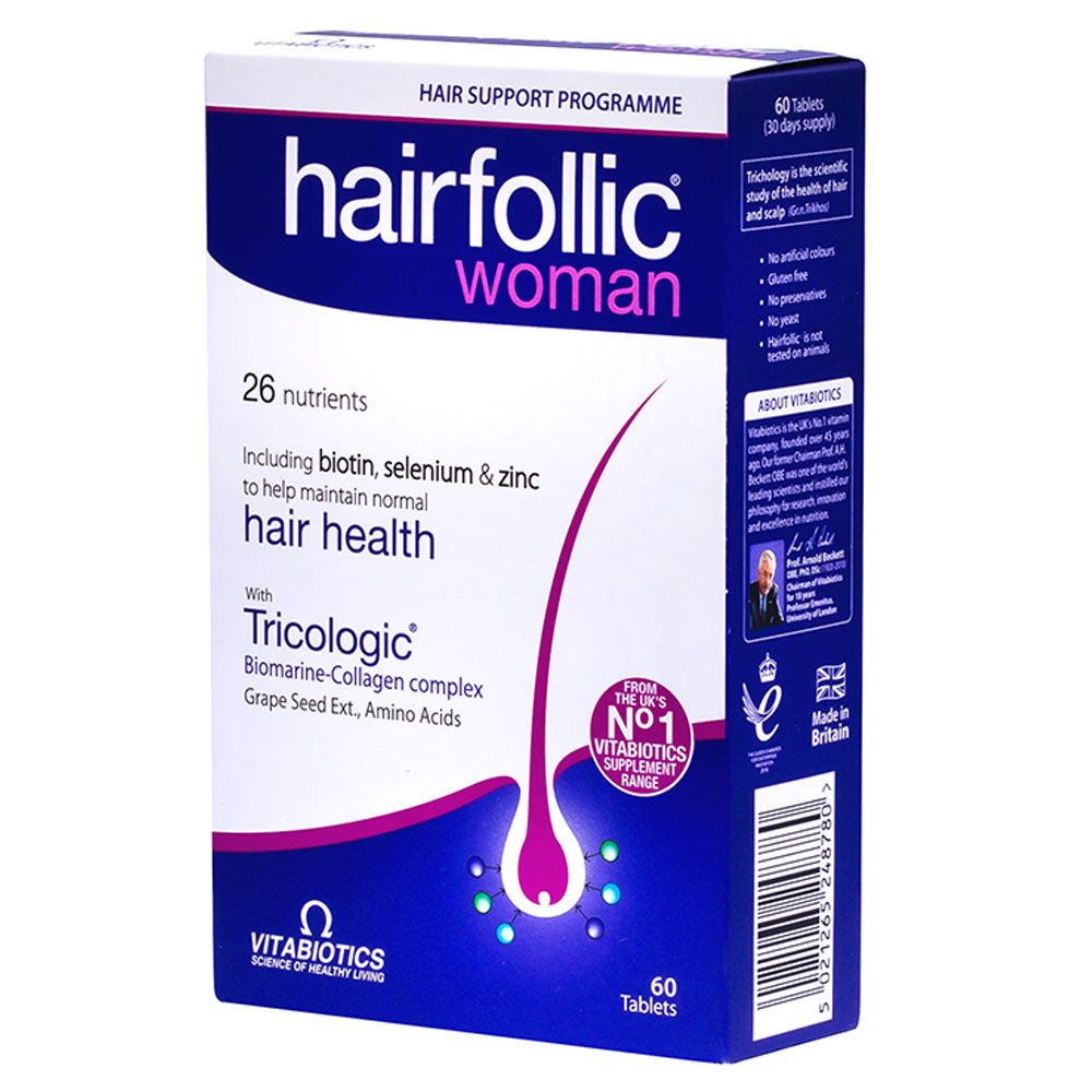 Vitabiotics - Hairfollic Woman 60 Tablets