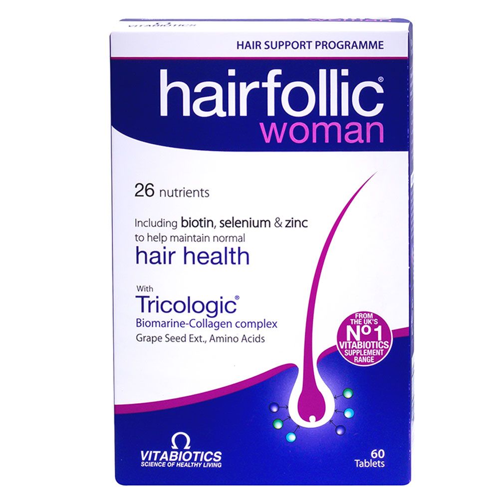 Vitabiotics - Hairfollic Woman 60 Tablets