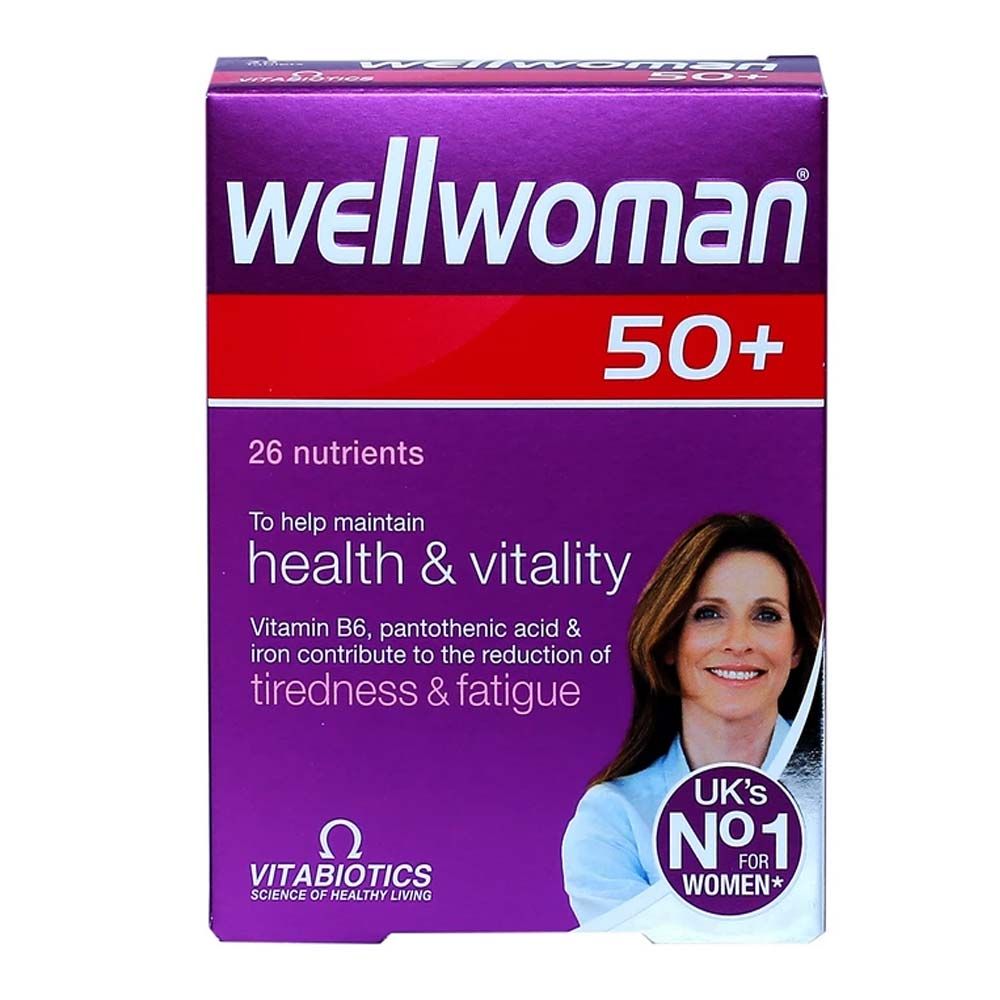 Vitabiotics - Wellwoman 50+ 30 Tablets