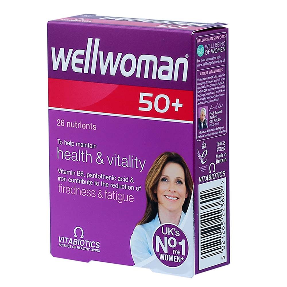 Vitabiotics - Wellwoman 50+ 30 Tablets