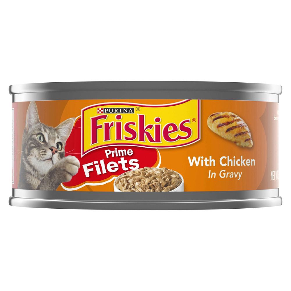 Purina Friskies - Prime Filets Chicken Wet Cat Food 156g