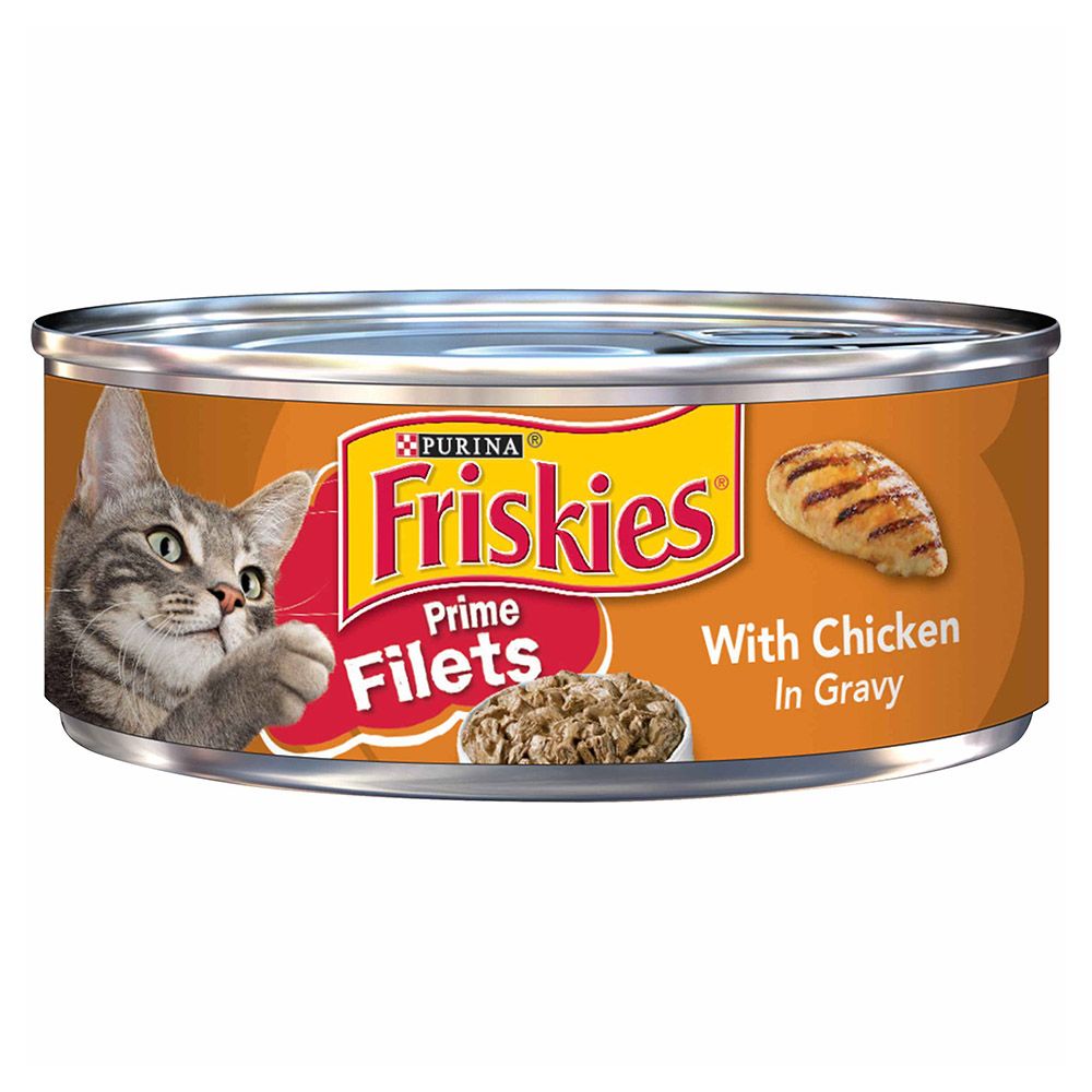 Purina Friskies - Prime Filets Chicken Wet Cat Food 156g