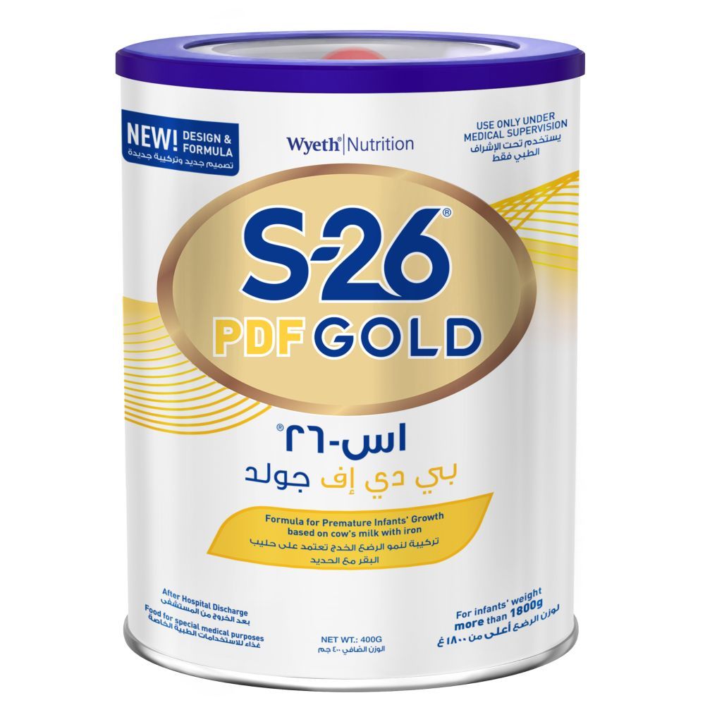 S-26 PDF Gold Post Discharge Formula Milk Based 0-6 Months