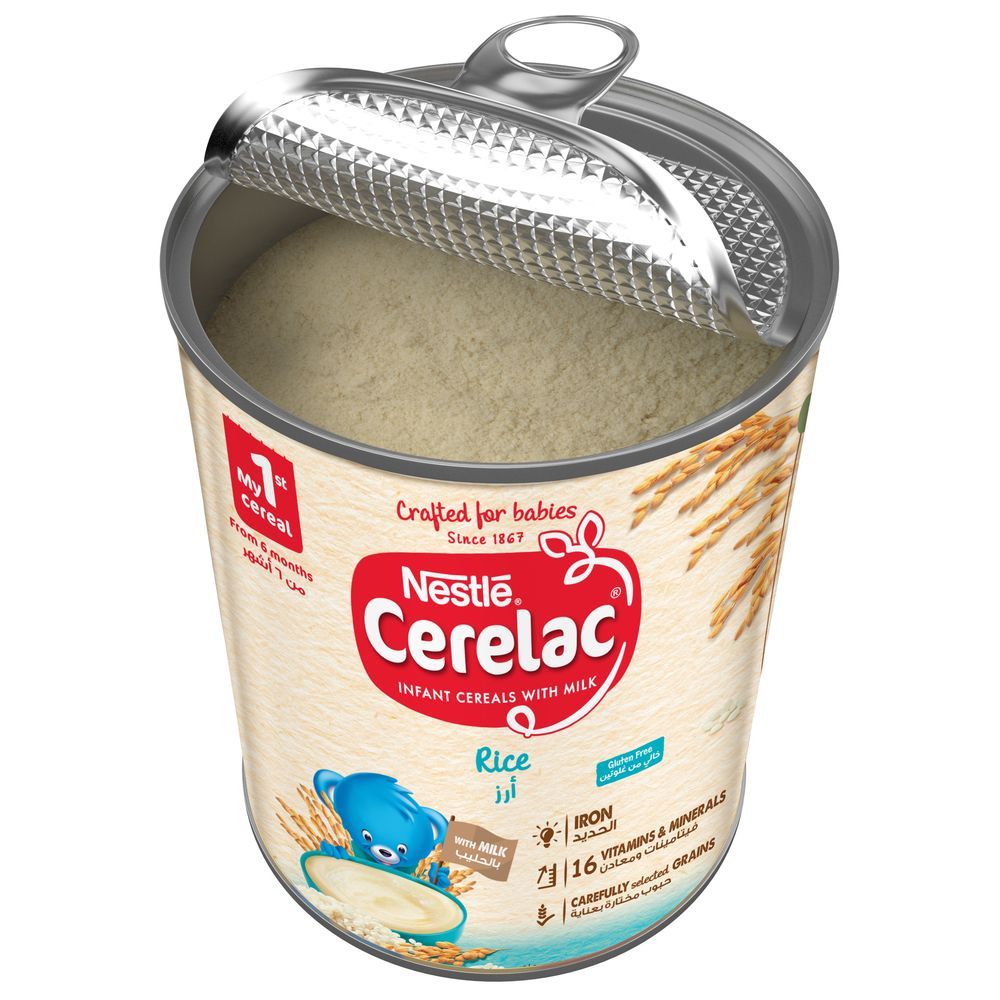 Nestle - Cerelac Infant Cereals With Iron+ Rice 400g Tin