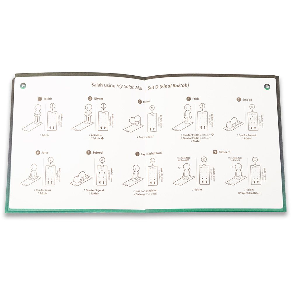 My Salah Mat - Adult/Teenager Interactive Educational Prayer Mat