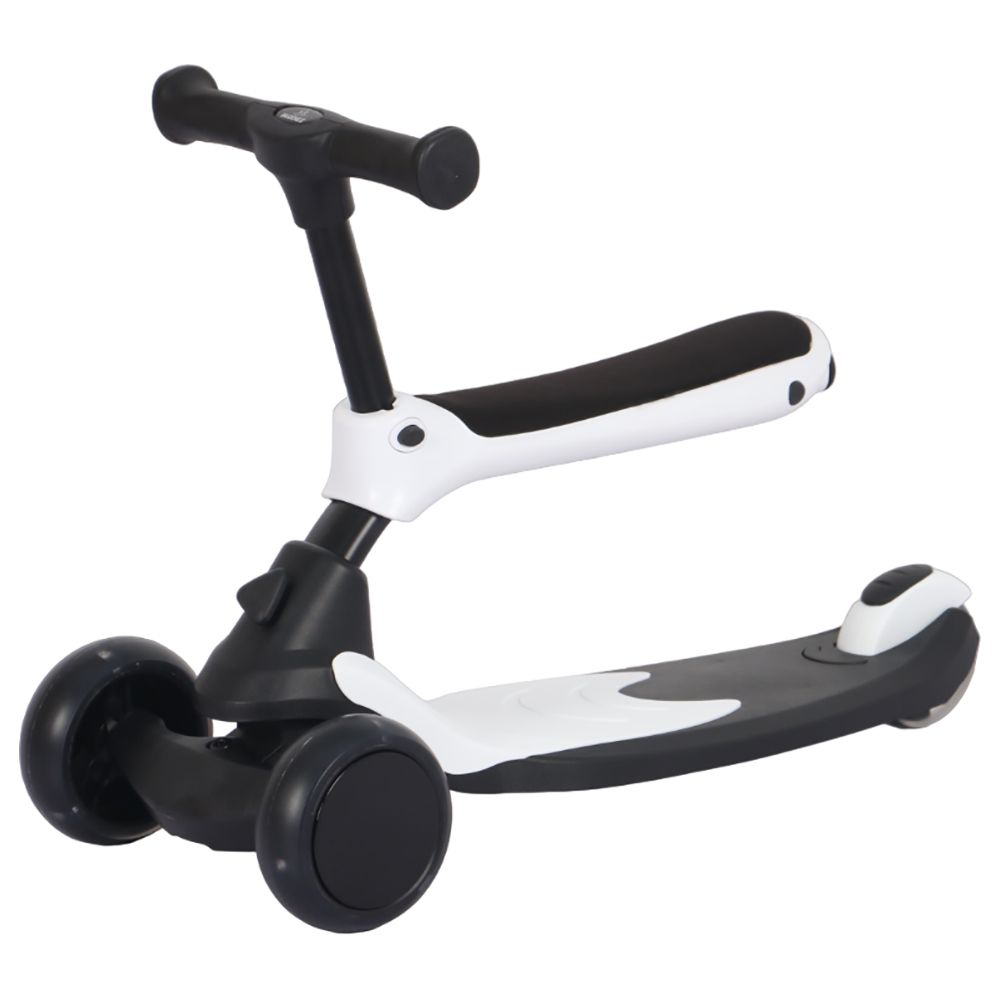 Buddiez - 2-in-1 Light Scooter - White (Exclusive)