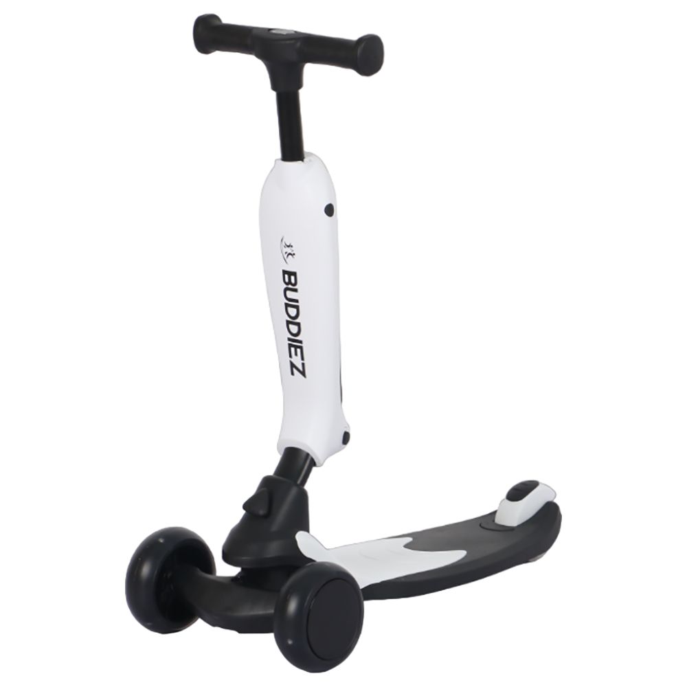 Buddiez - 2-in-1 Light Scooter - White (Exclusive)