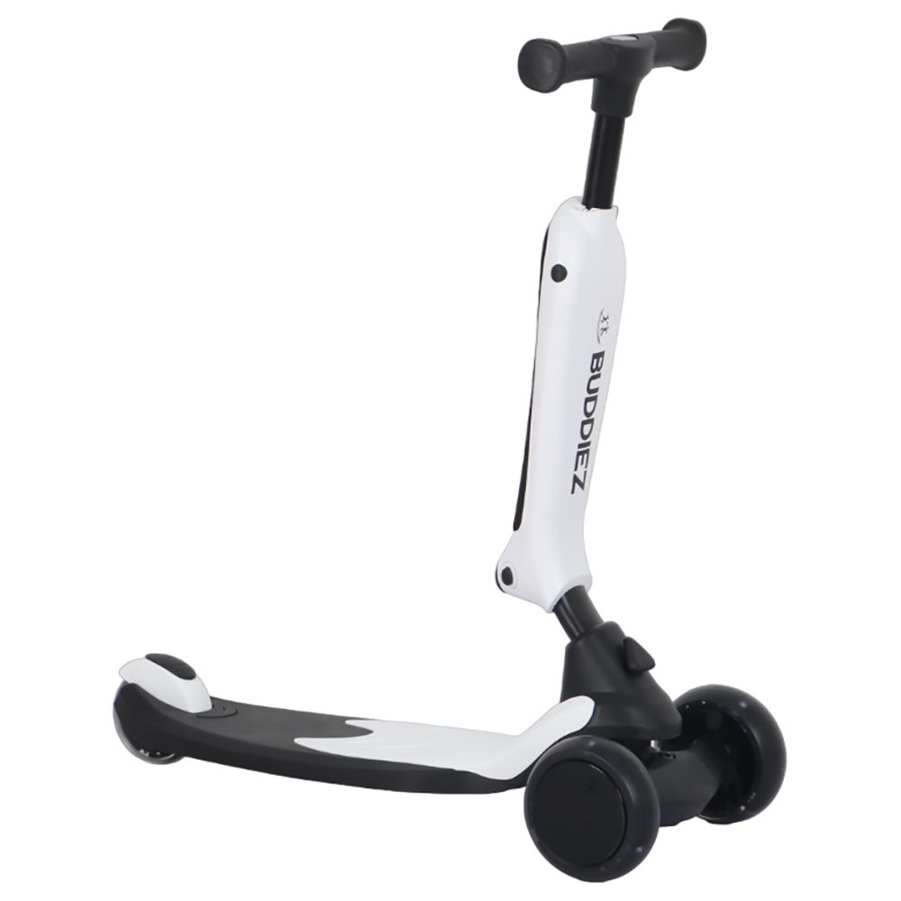 Buddiez - 2-in-1 Light Scooter - White (Exclusive)