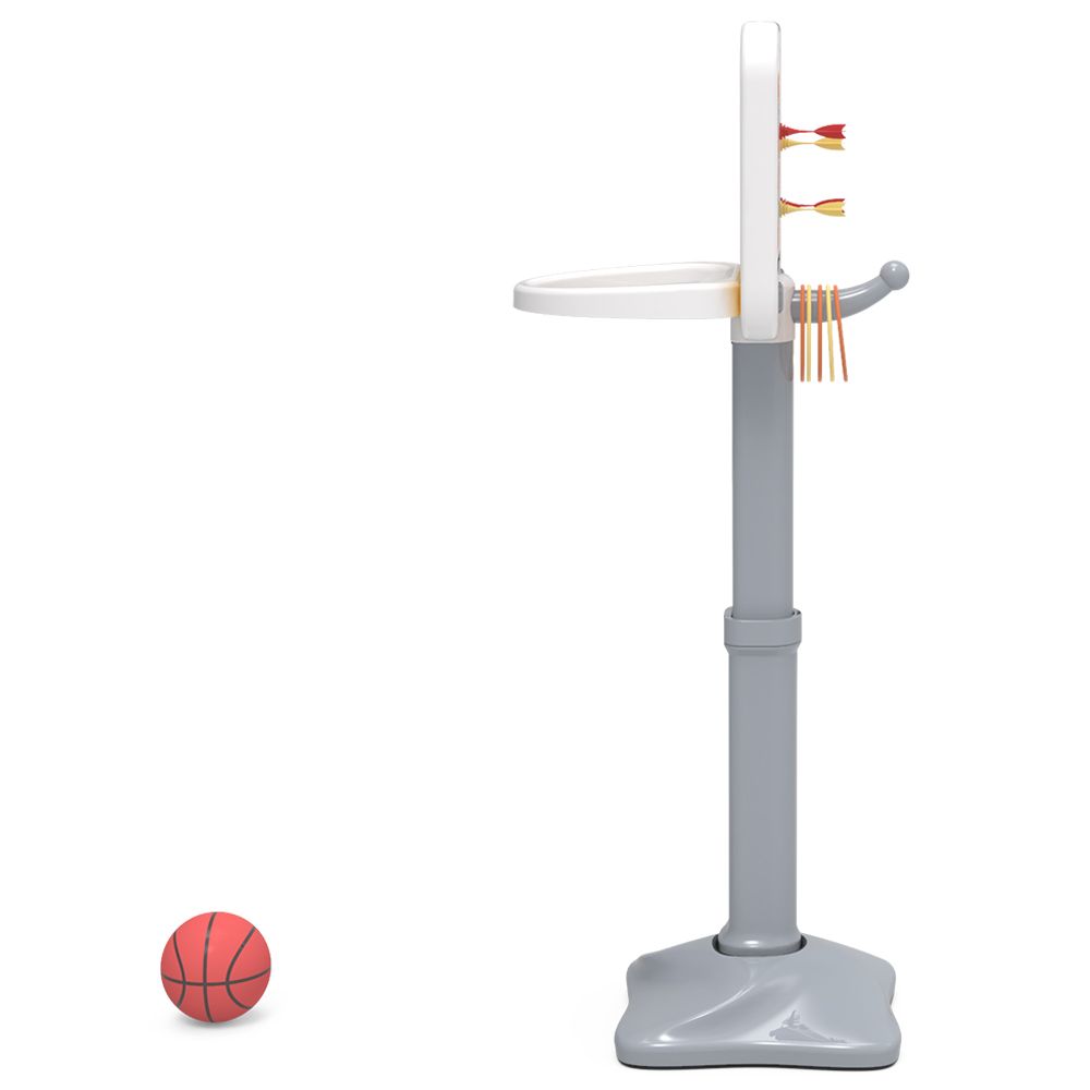 Buddiez - 3-in-1 Basketball Stand, Darts & Ring Toss Stand  (Exclusive)