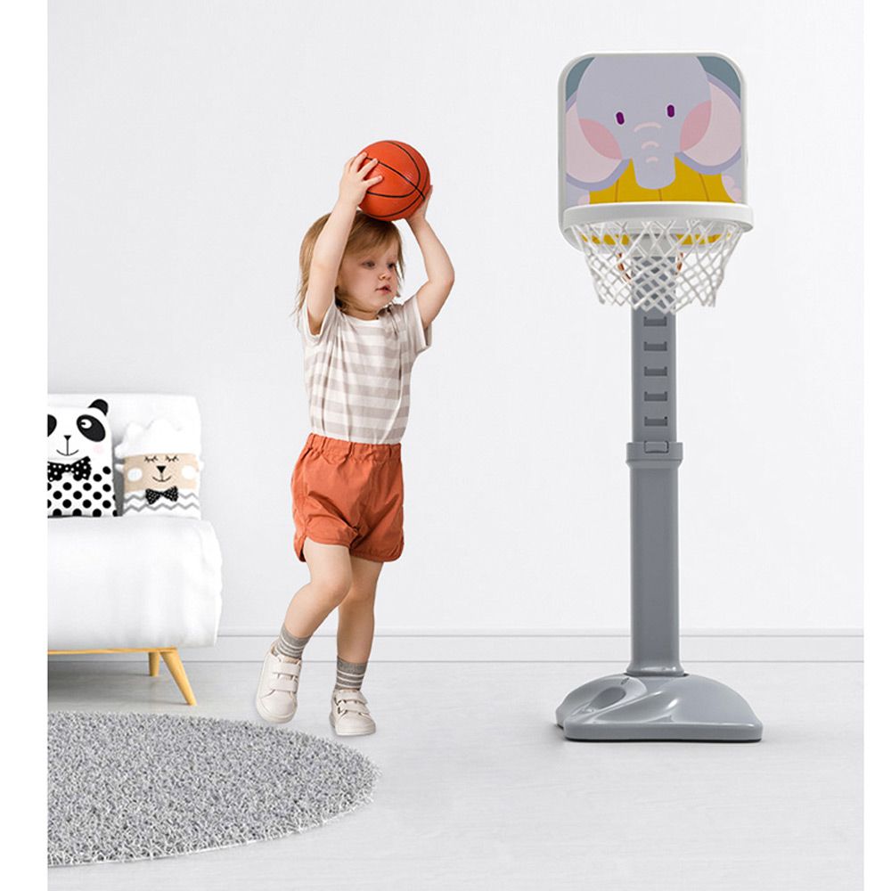 Buddiez - 3-in-1 Basketball Stand, Darts & Ring Toss Stand  (Exclusive)