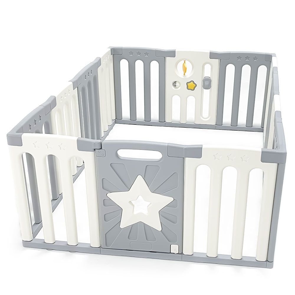 Bumble & Bird - Baby Safety Large Star Design Playpen 12+2pcs (Exclusive)