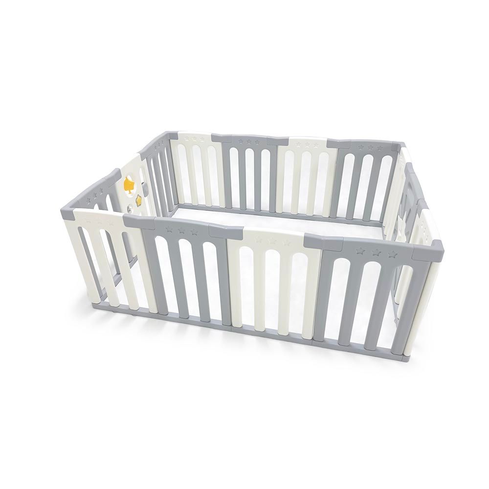 Bumble & Bird - Baby Safety Large Star Design Playpen 12+2pcs (Exclusive)