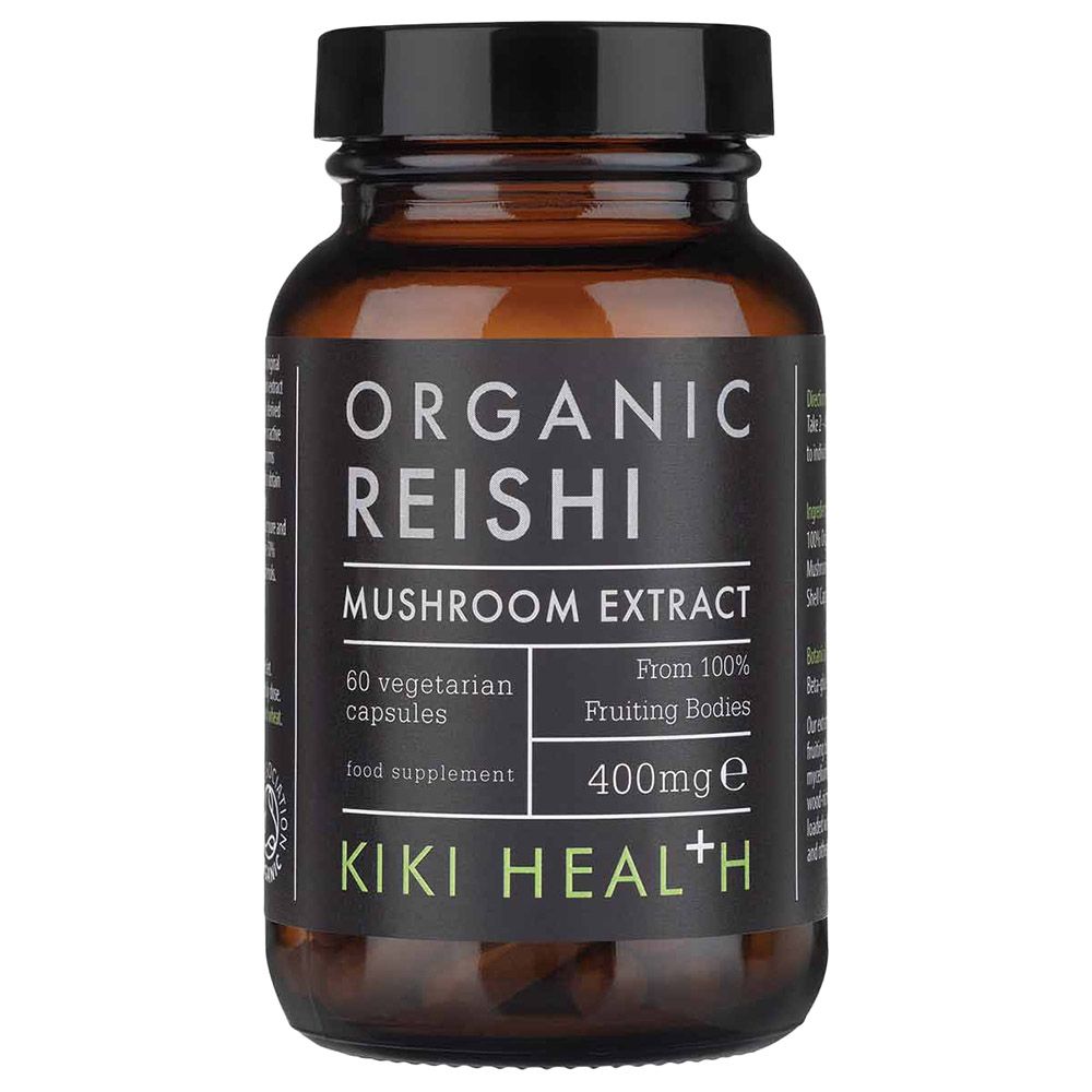 KIKI Health - Organic Reishi Mushroom Extract 60 Vegicapsule