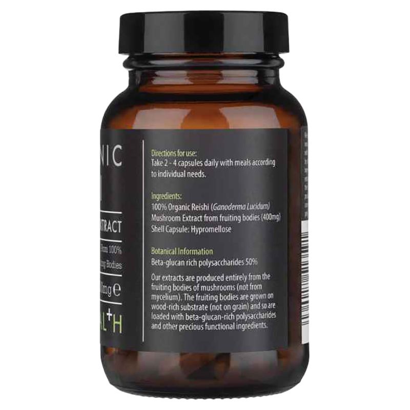 KIKI Health - Organic Reishi Mushroom Extract 60 Vegicapsule