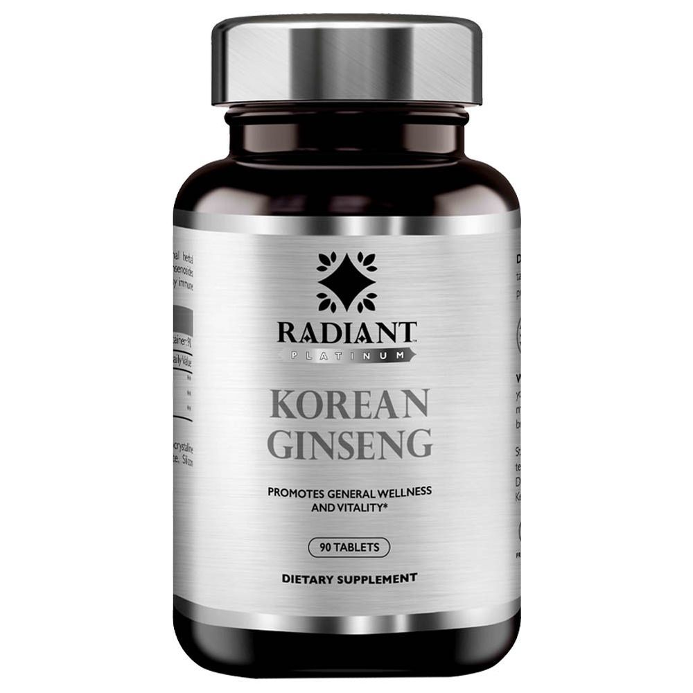 Radiant Platinum - Korean Ginseng 90 Tablets