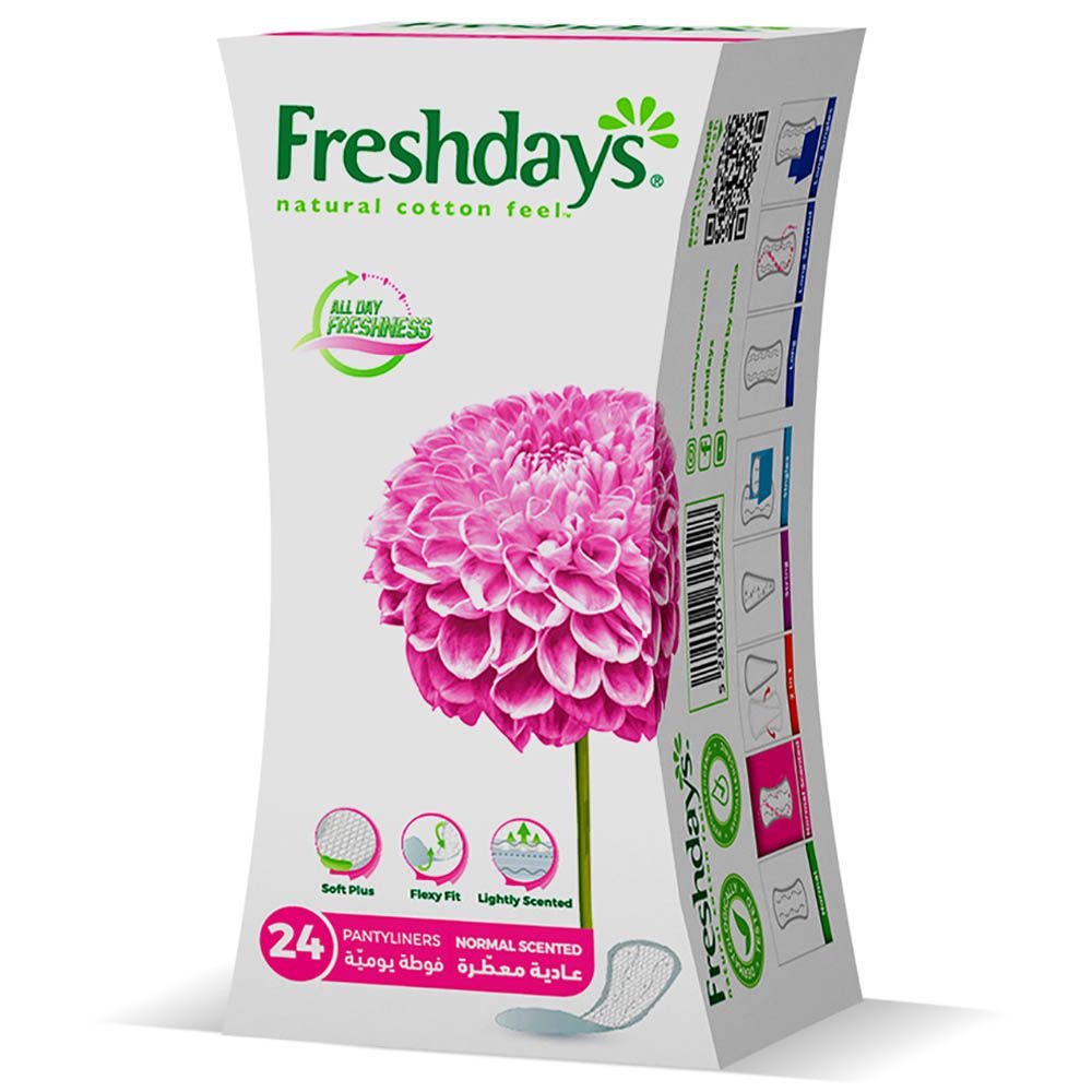 Freshdays - Daily Liners Normal Scented - 24 Pads