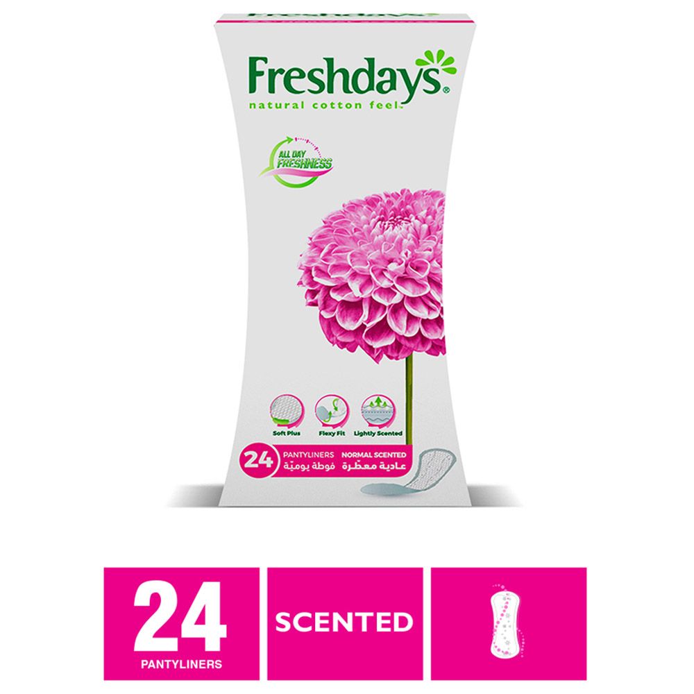 Freshdays - Daily Liners Normal Scented - 24 Pads