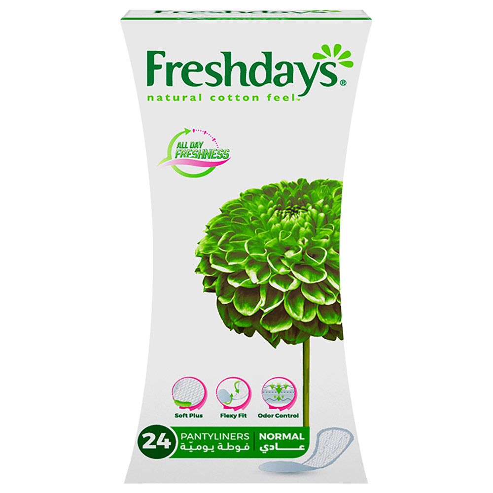 Freshdays - Daily Liners Normal - 24 Pads