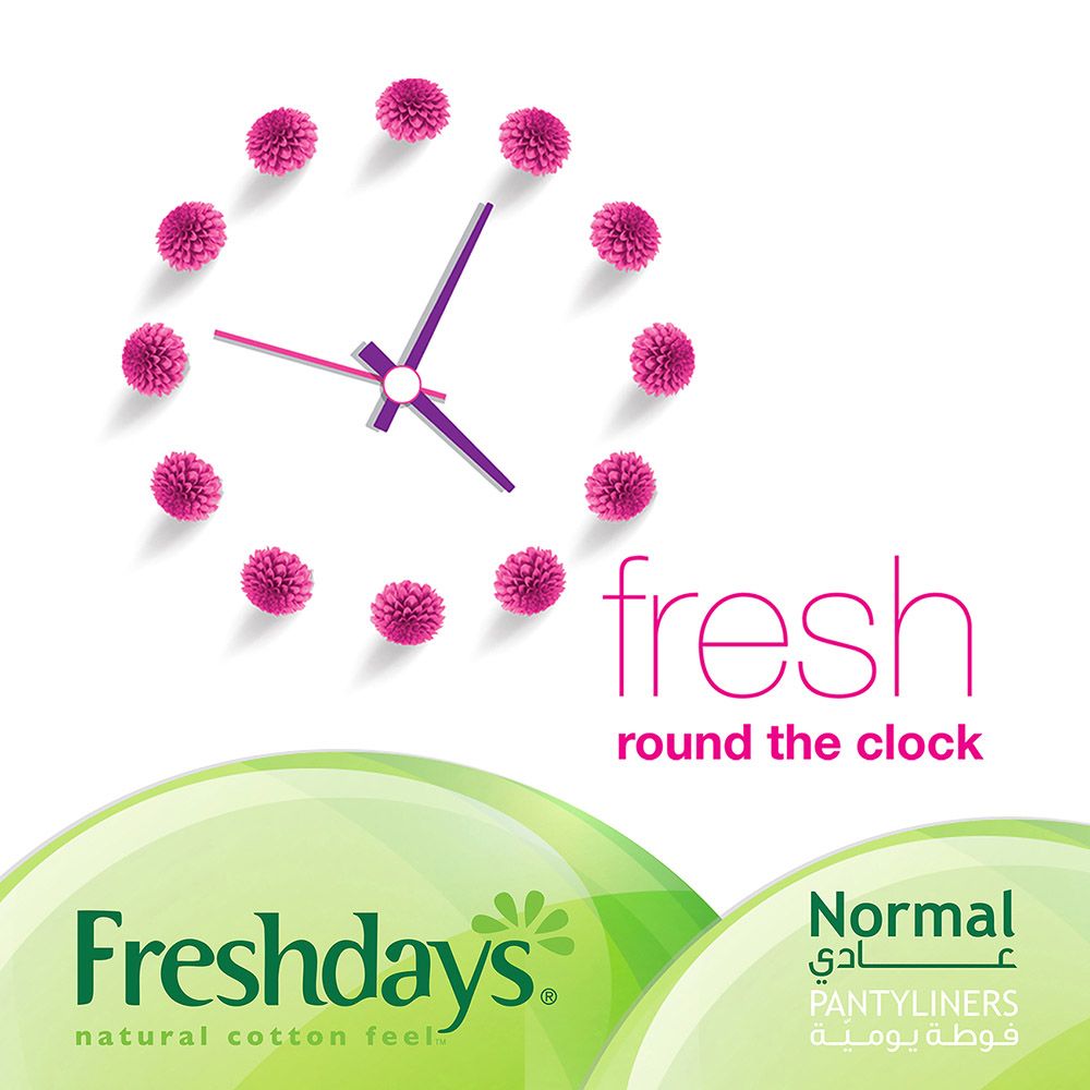 Freshdays - Daily Liners Normal - 24 Pads