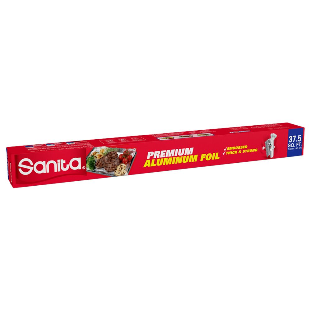 Sanita - Aluminium Foil 37.5 Sqft 1 Roll