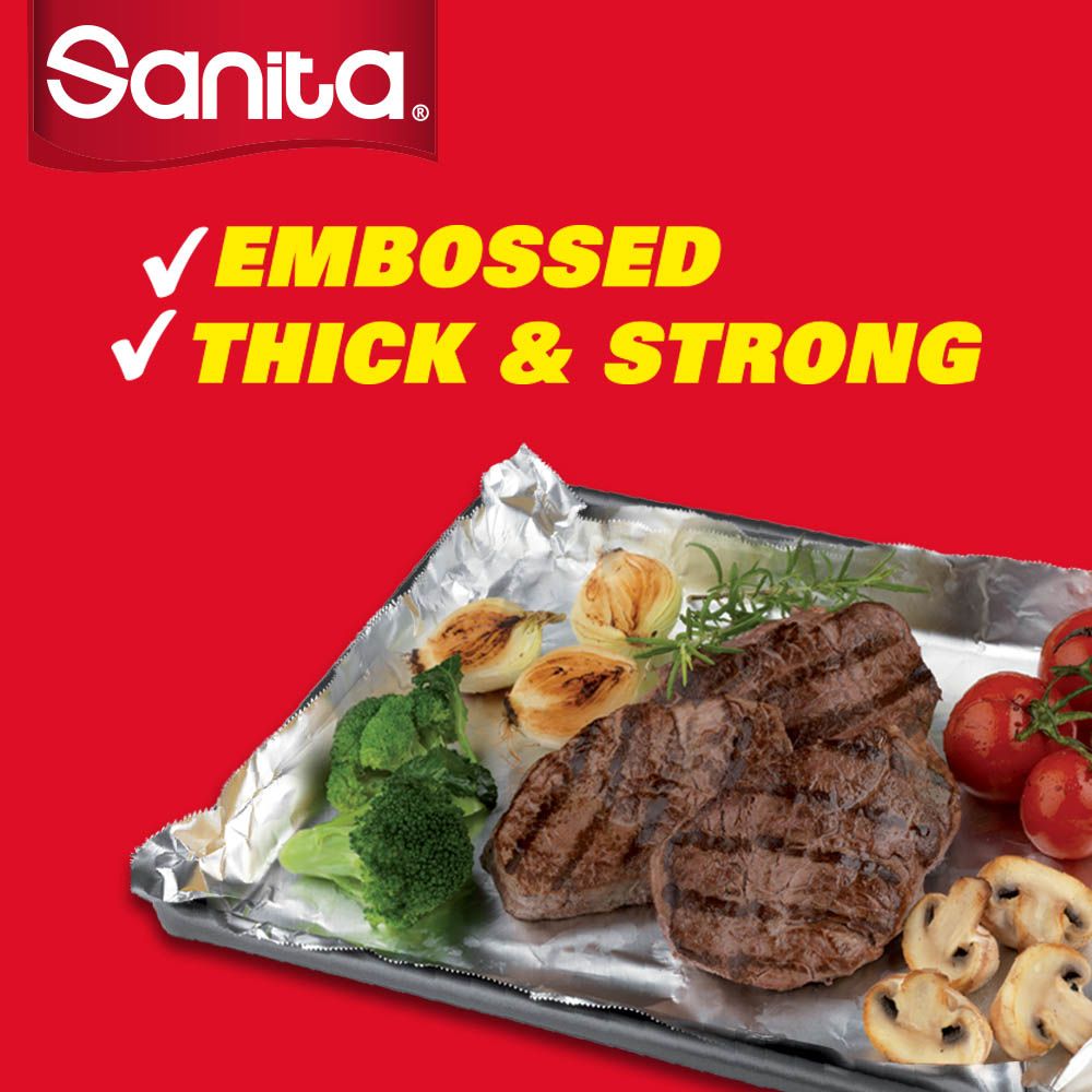 Sanita - Aluminium Foil 37.5 Sqft 1 Roll