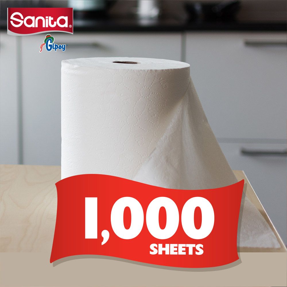 Sanita - Maxi Roll - 1 Roll - 1,000 Sheets 