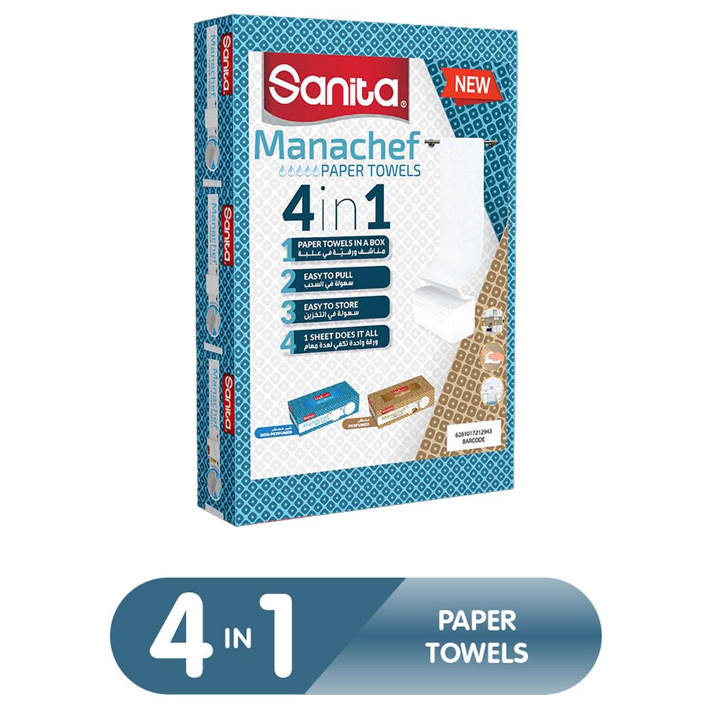 Sanita - Unscented Paper Towel - 80 Papers