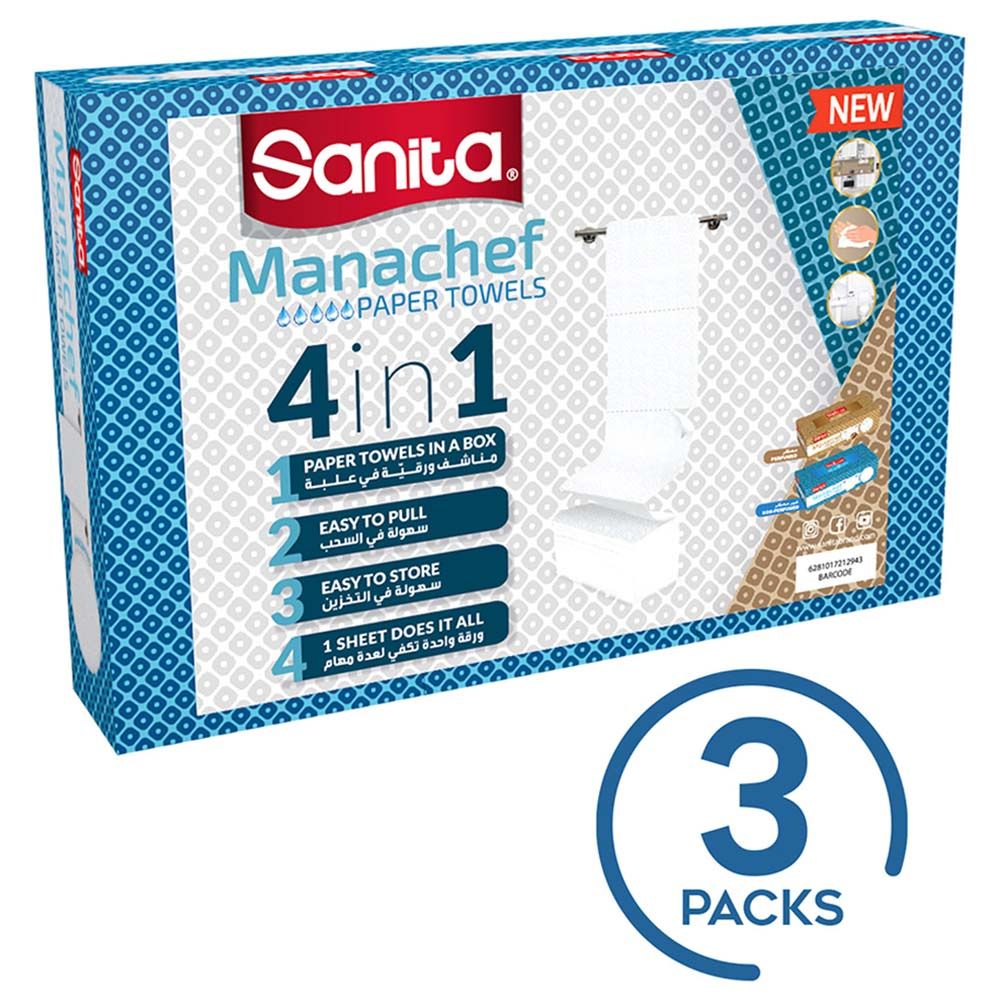 Sanita - Unscented Paper Towel - 80 Papers