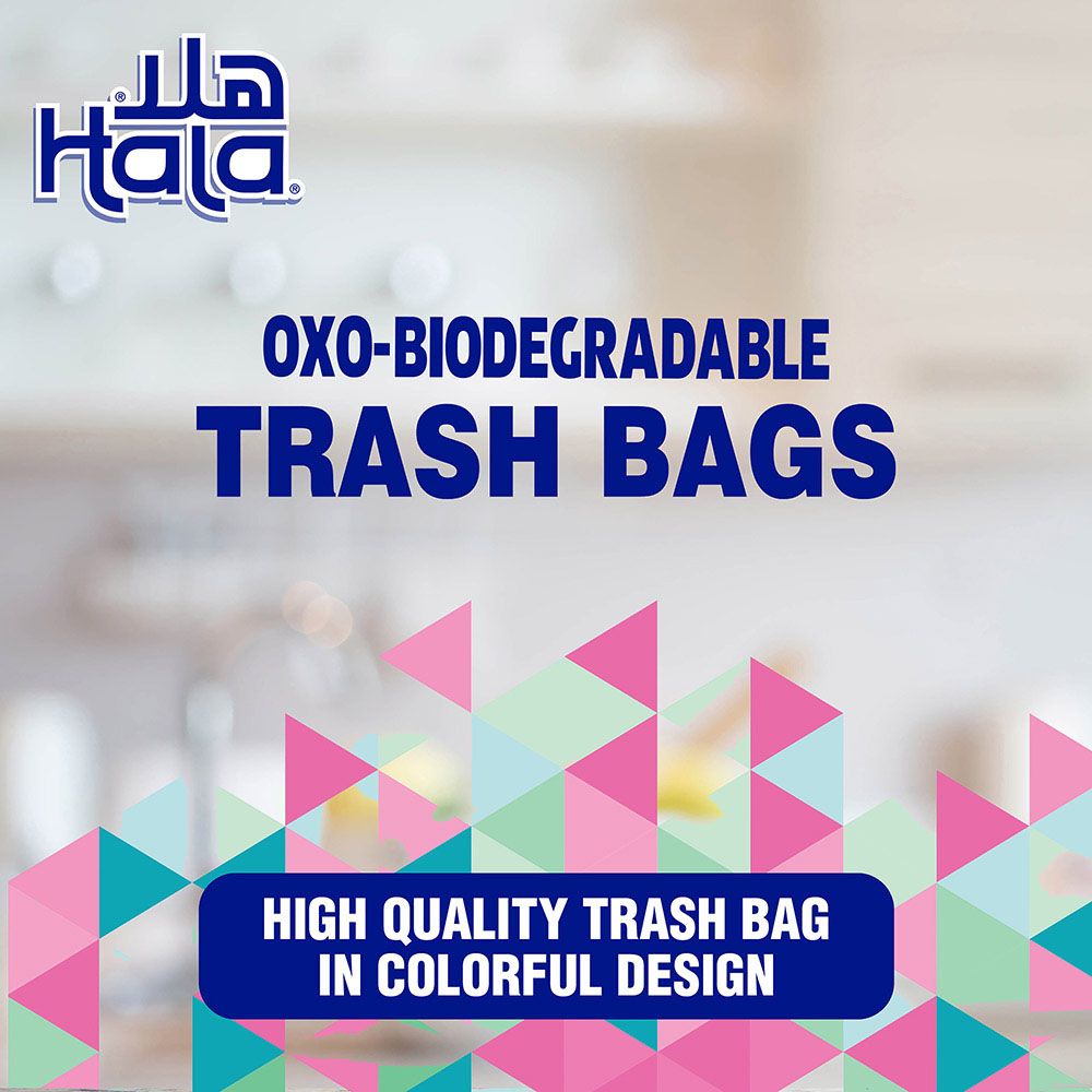 Hala - Trash Bags Biodegradable - 5 Gallons - 96 Bags