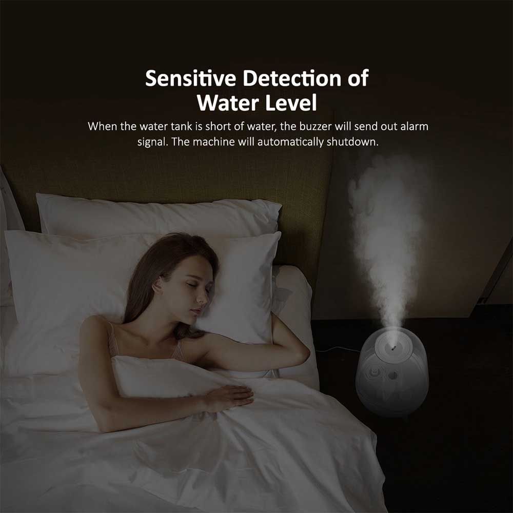 Deerma - Crystal Clear Ultrasonic Cool Mist Humidifier 5L - White