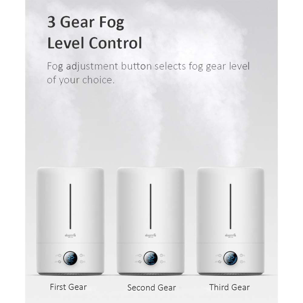 Deerma - Touch Display Smart Humidifier 5L - White