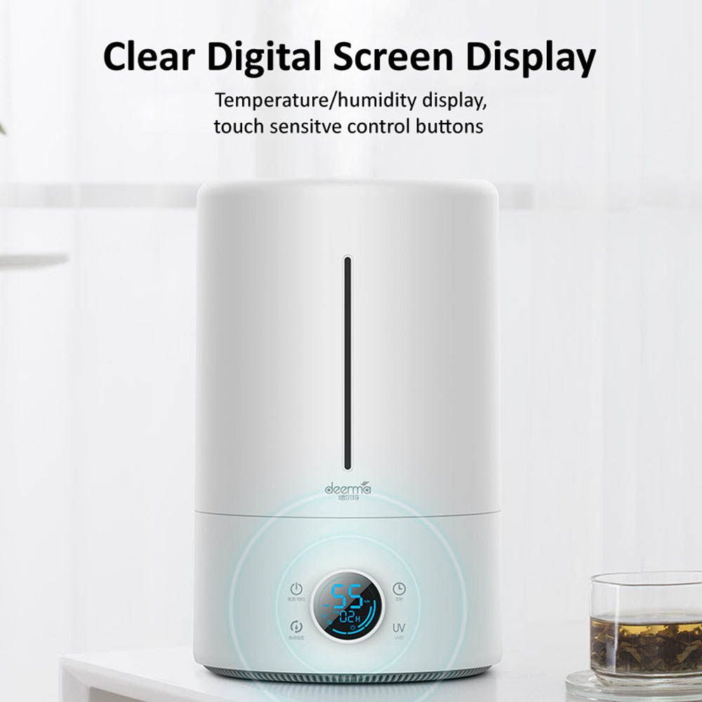 Deerma - Touch Display Smart Humidifier 5L - White