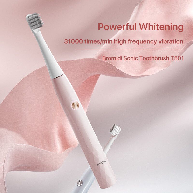 Bomidi - T501 Sonic Electric Toothbrush - White