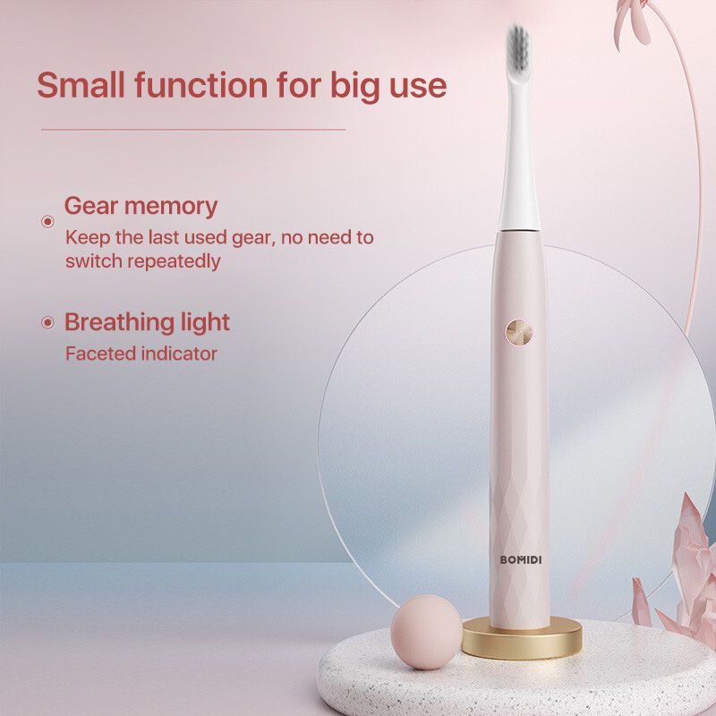 Bomidi - T501 Sonic Electric Toothbrush - White