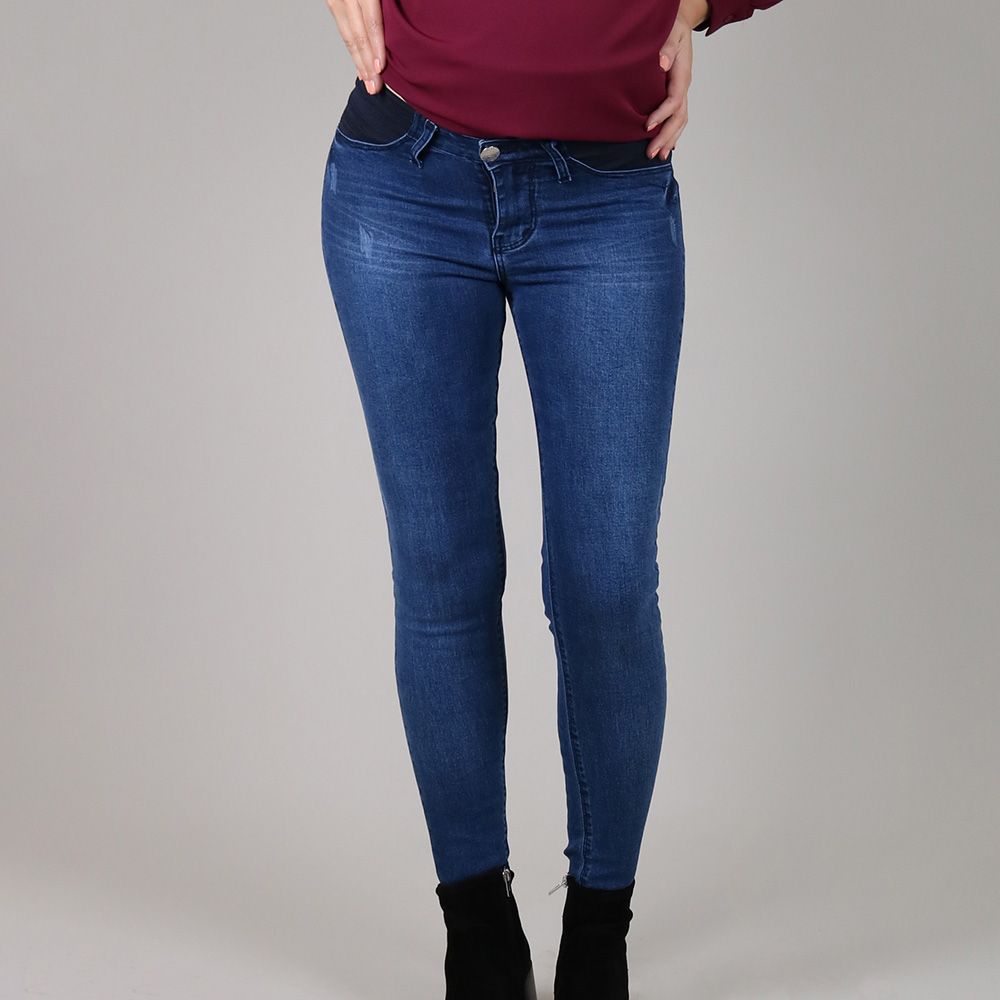 Oh9Shop - Zola Blue Slim Jeans