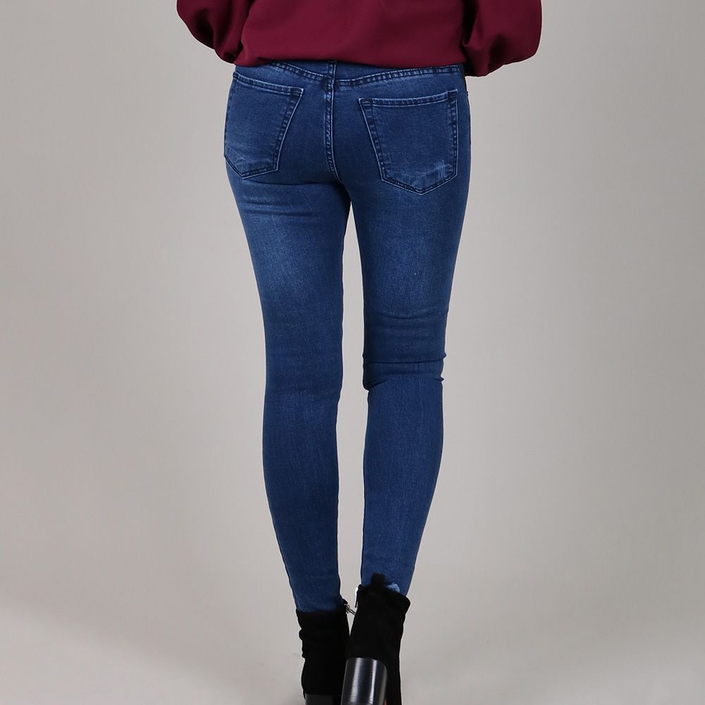 Oh9Shop - Zola Blue Slim Jeans