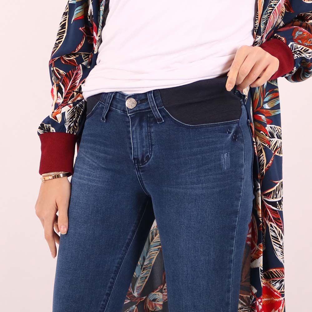 Oh9Shop - Zola Blue Slim Jeans