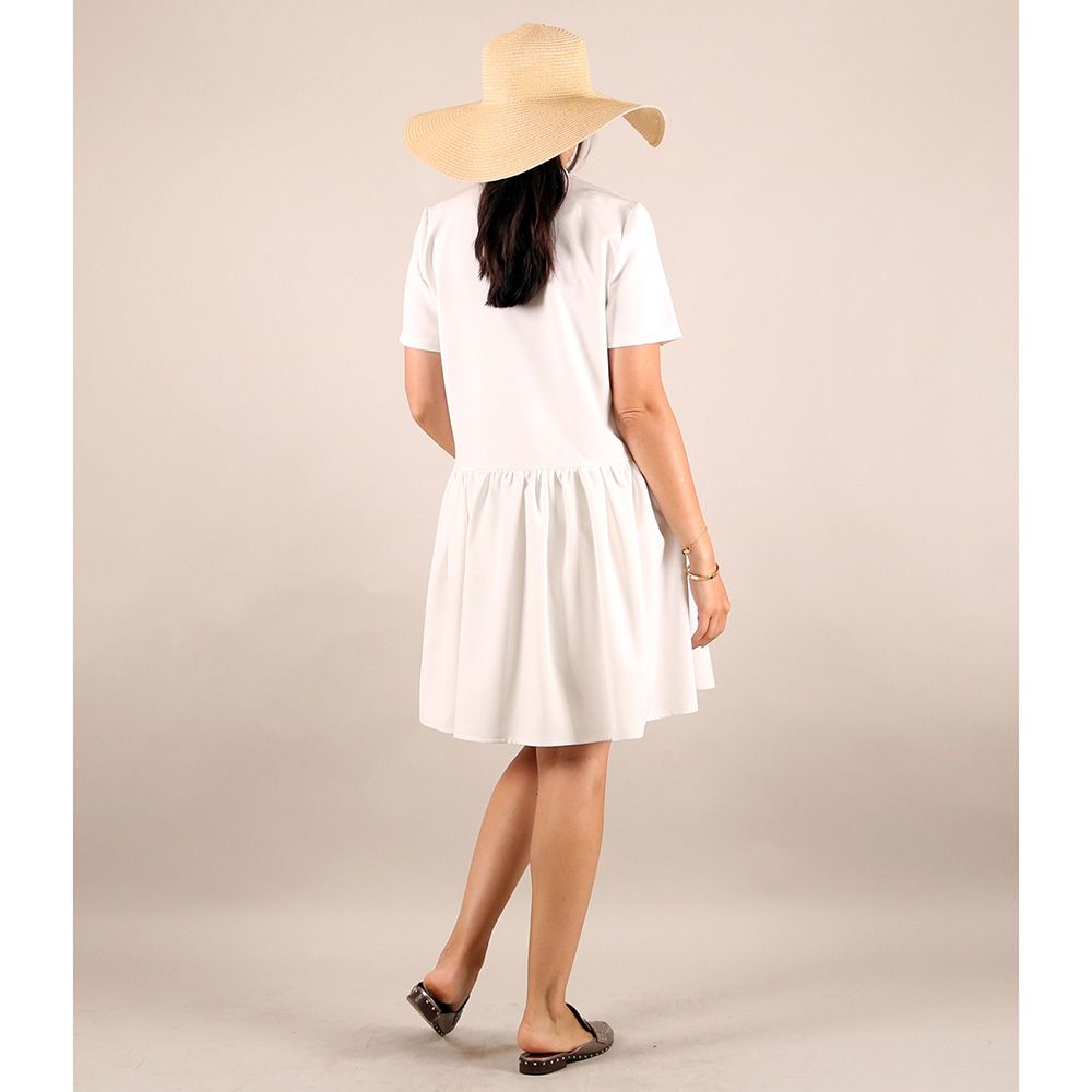 Oh9shop - Carli Dress - White