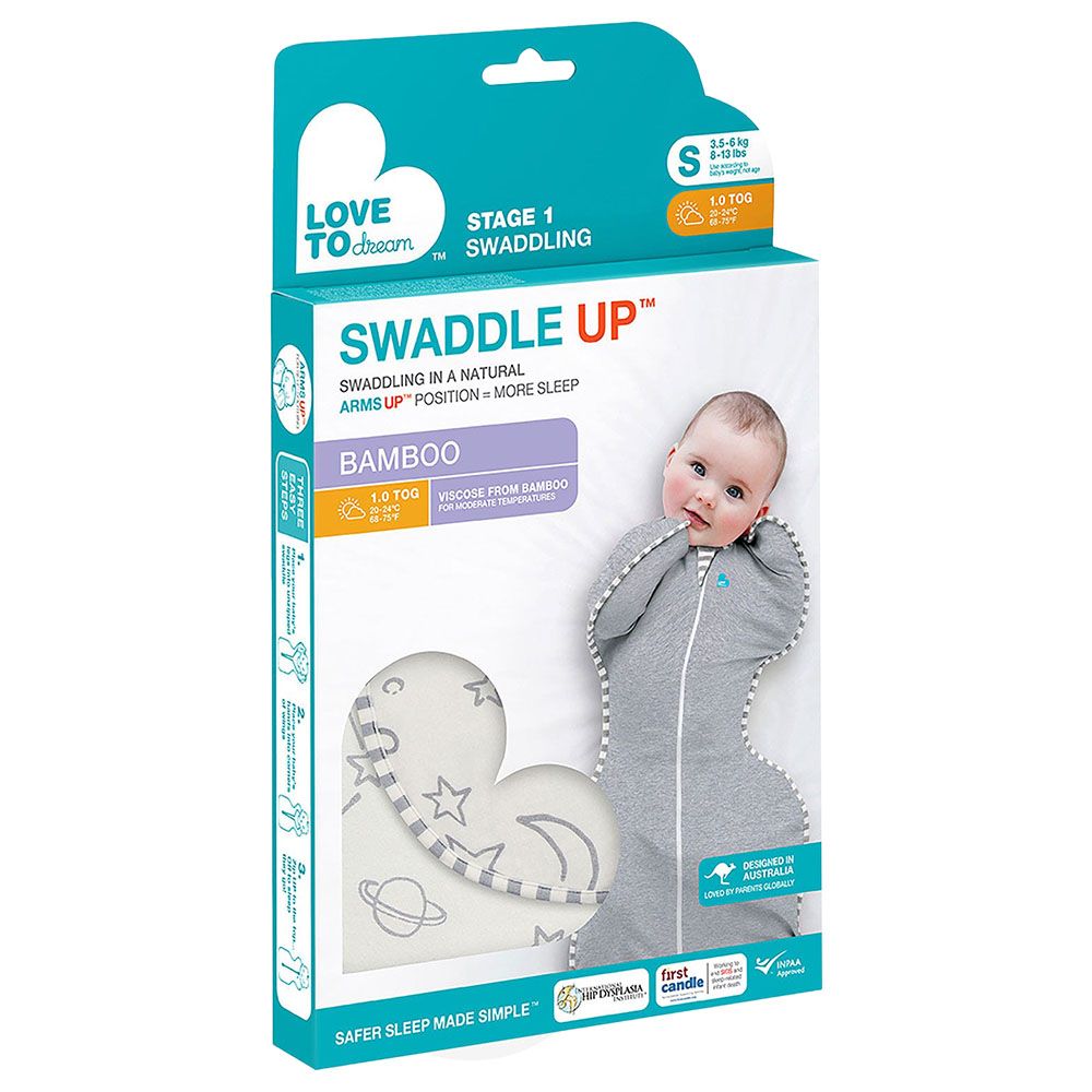 Love To Dream - Swaddle UP Bamboo Original - Cream