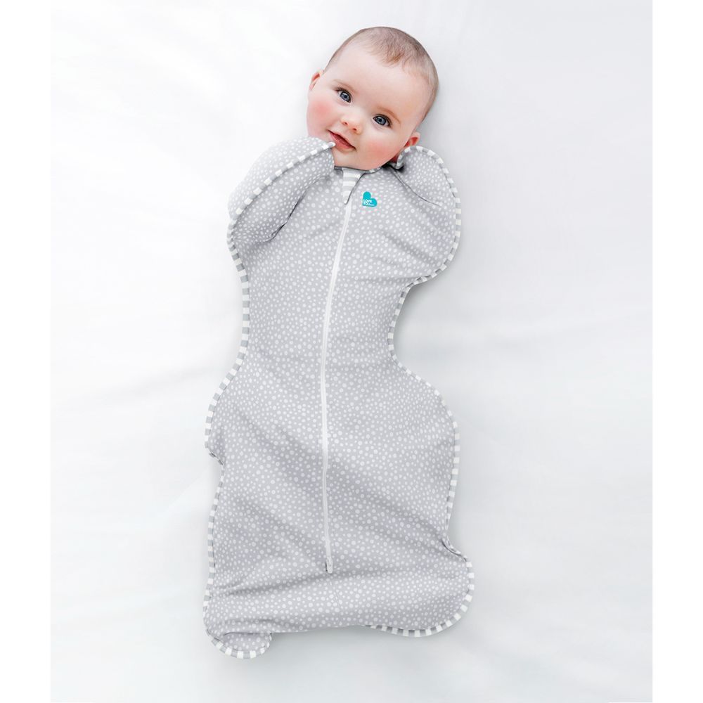 Love To Dream - Swaddle Up Bamboo Original - Grey Dot