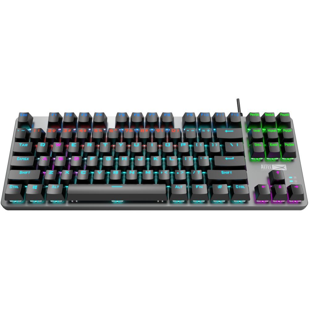 Altec Lansing - Wired Gaming Keyboard - Silver